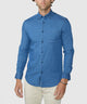 Westport Black Long Sleeve Button-Down Collar Denim Sport Shirt