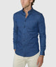 Westport Black Long Sleeve Button-Down Collar Denim Sport Shirt