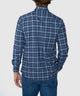 Westport Lifestyle Long Sleeve Field Day Flannel Sport Shirt - Blue
