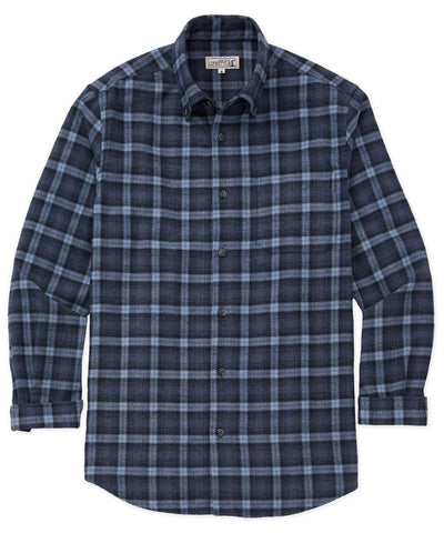 Westport Lifestyle Long Sleeve Field Day Flannel Sport Shirt, Men's Big & Tall