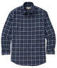 Westport Lifestyle Long Sleeve Field Day Flannel Sport Shirt - Blue