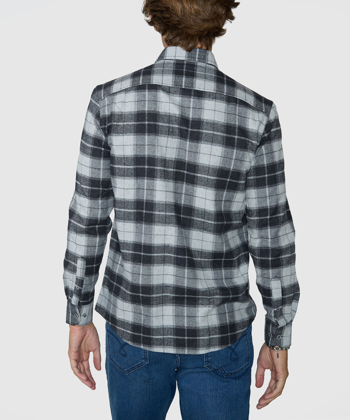 Westport Lifestyle Long Sleeve Field Day Flannel Sport Shirt, Men's Big & Tall