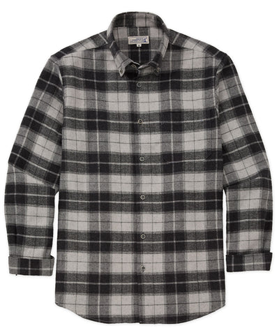 Westport Lifestyle Long Sleeve Field Day Flannel Sport Shirt, Men's Big & Tall