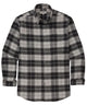 Westport Lifestyle Long Sleeve Field Day Flannel Sport Shirt - Black Multi
