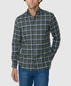 Westport Lifestyle Long Sleeve Field Day Flannel Sport Shirt - Olive