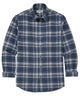 Westport Lifestyle Long Sleeve Field Day Flannel Sport Shirt - Blue Multi