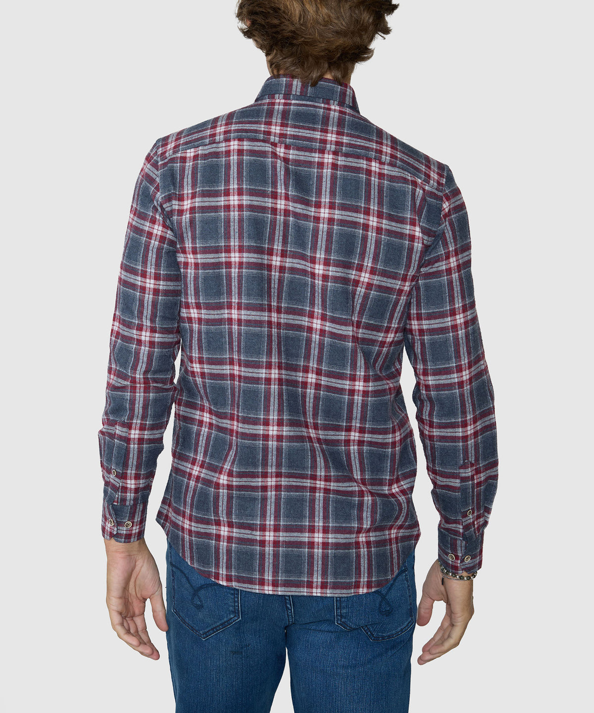 Westport Lifestyle Long Sleeve Field Day Flannel Sport Shirt, Men's Big & Tall