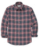 Westport Lifestyle Long Sleeve Field Day Flannel Sport Shirt - Red Multi