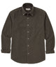Westport Lifestyle Long Sleeve Tidewashed Corduroy Sport Shirt - Olive