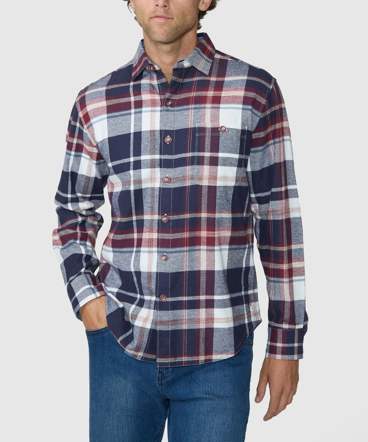 Tommy Bahama Long Sleeve Button-Down Collar Sport Shirt, Men's Big & Tall