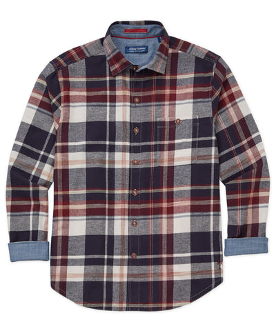 Tommy Bahama Long Sleeve Button-Down Collar Sport Shirt, Men's Big & Tall