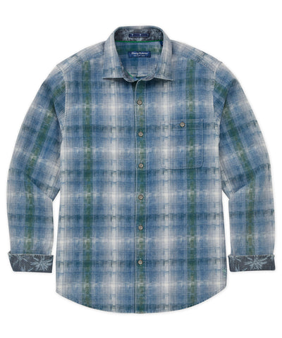 Tommy Bahama Long Sleeve Button-Down Collar Sport Shirt, Men's Big & Tall