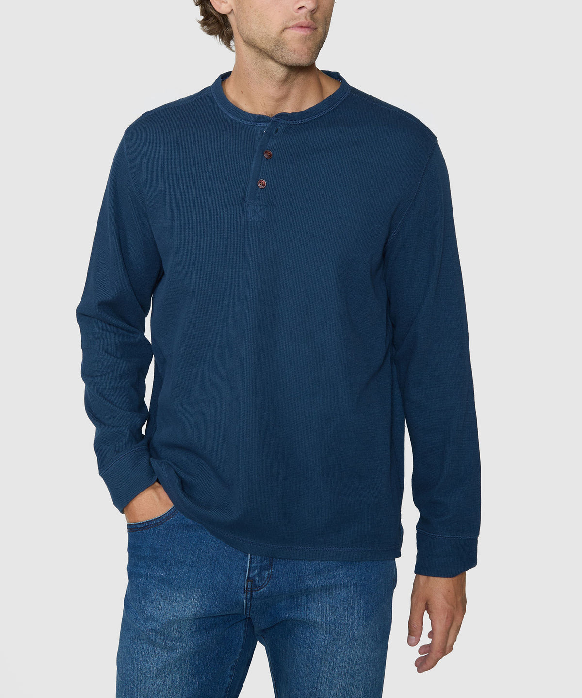 Tommy Bahama Long Sleeve Mesa Sands Henley, Men's Big & Tall