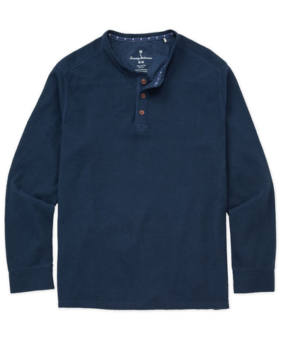 Tommy Bahama Long Sleeve Mesa Sands Henley, Men's Big & Tall
