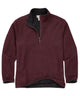 Tommy Bahama Long Sleeve Flipview Half-Zip Pullover - Black Cherry