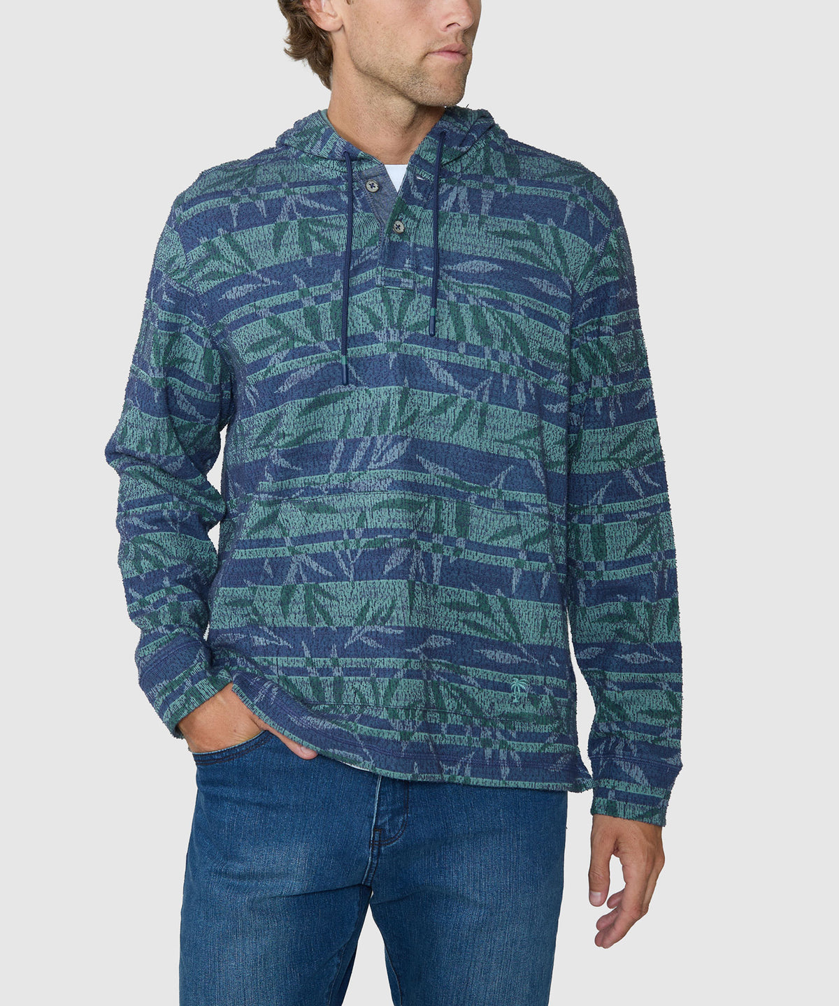 Tommy Bahama Frondline Baja Pullover - Coastline, Men's Big & Tall