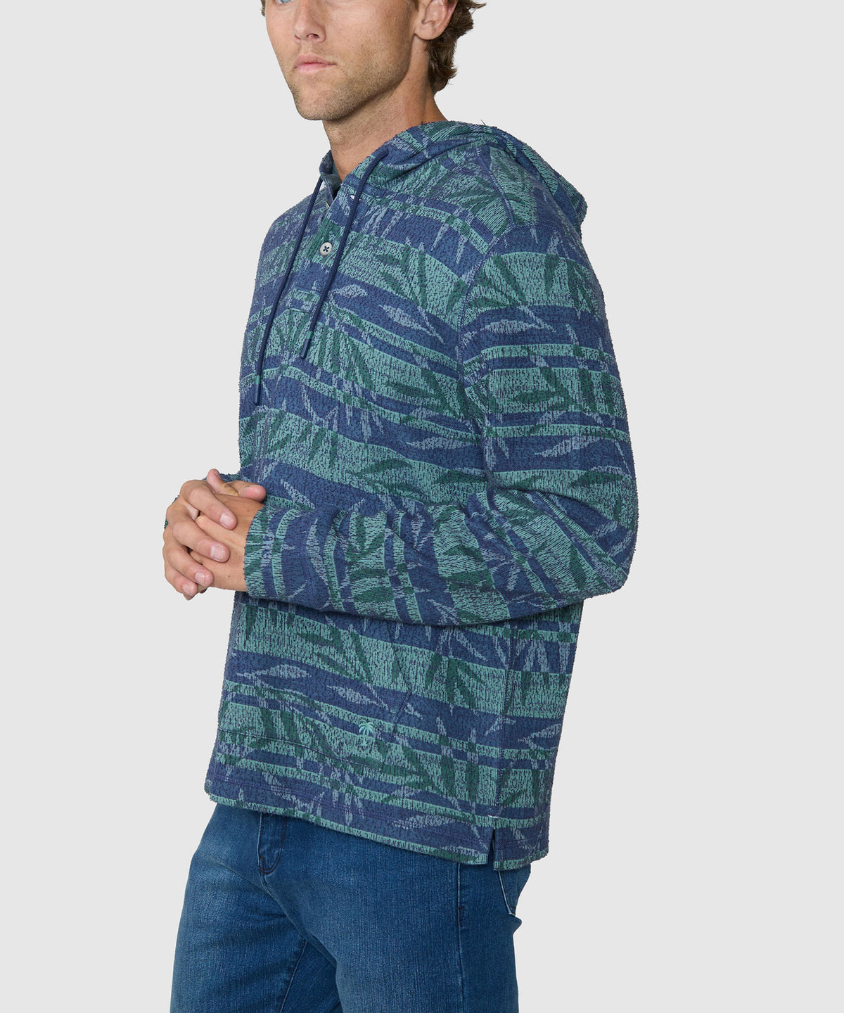 Tommy Bahama Frondline Baja Pullover - Coastline, Men's Big & Tall