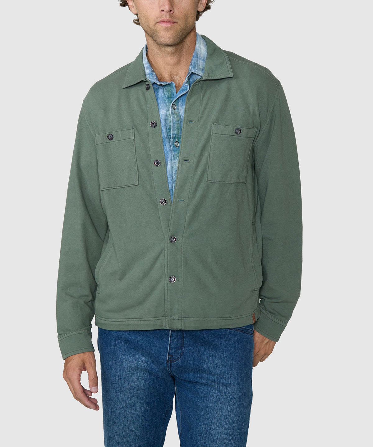 Tommy Bahama Ben & Terry Coastal Shirt Jacket, Men's Big & Tall