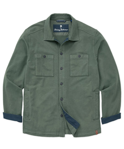 Tommy Bahama Ben & Terry Coastal Shirt Jacket, Men's Big & Tall
