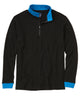 Westport No-Tuck Long Sleeve Contrast Trim Quarter-Zip Pullover