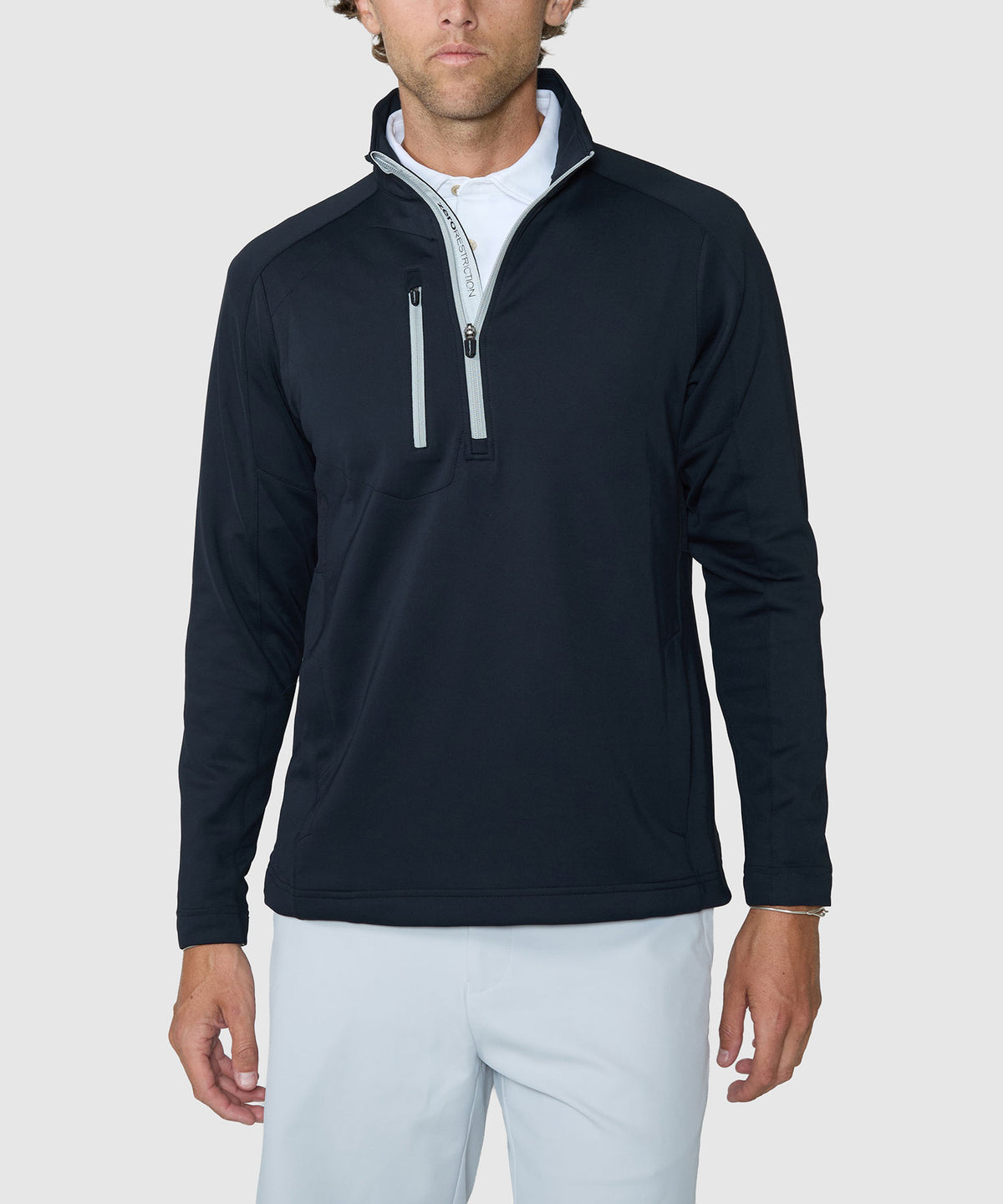 Zero Restriction Z500 Quarter-Zip - Black, Men's Big & Tall