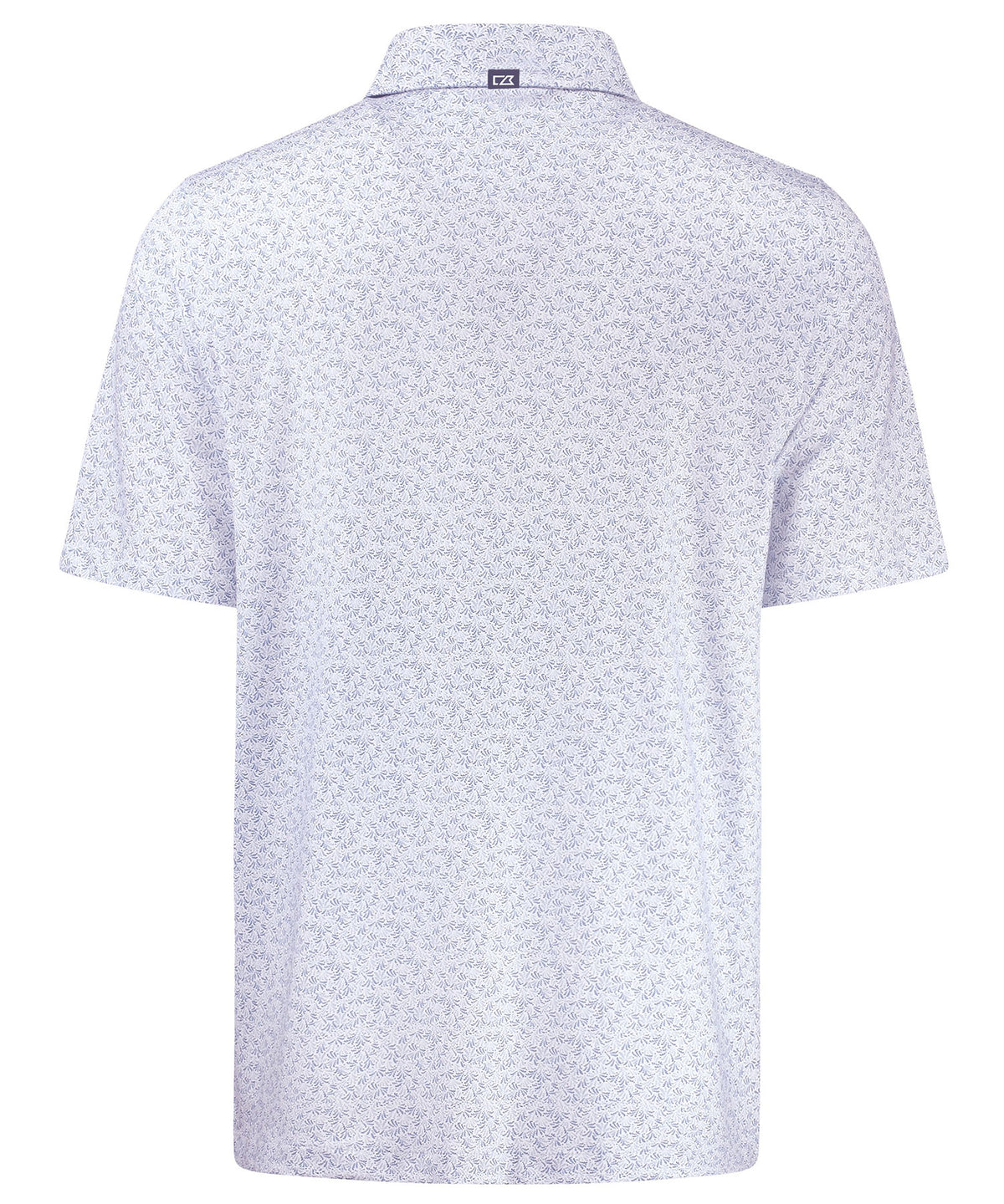 Cutter & Buck Short Sleeve Pike Recycled Fern Print Polo, Men's Big & Tall