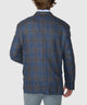 Westport Black Two Button Plaid Sport Coat