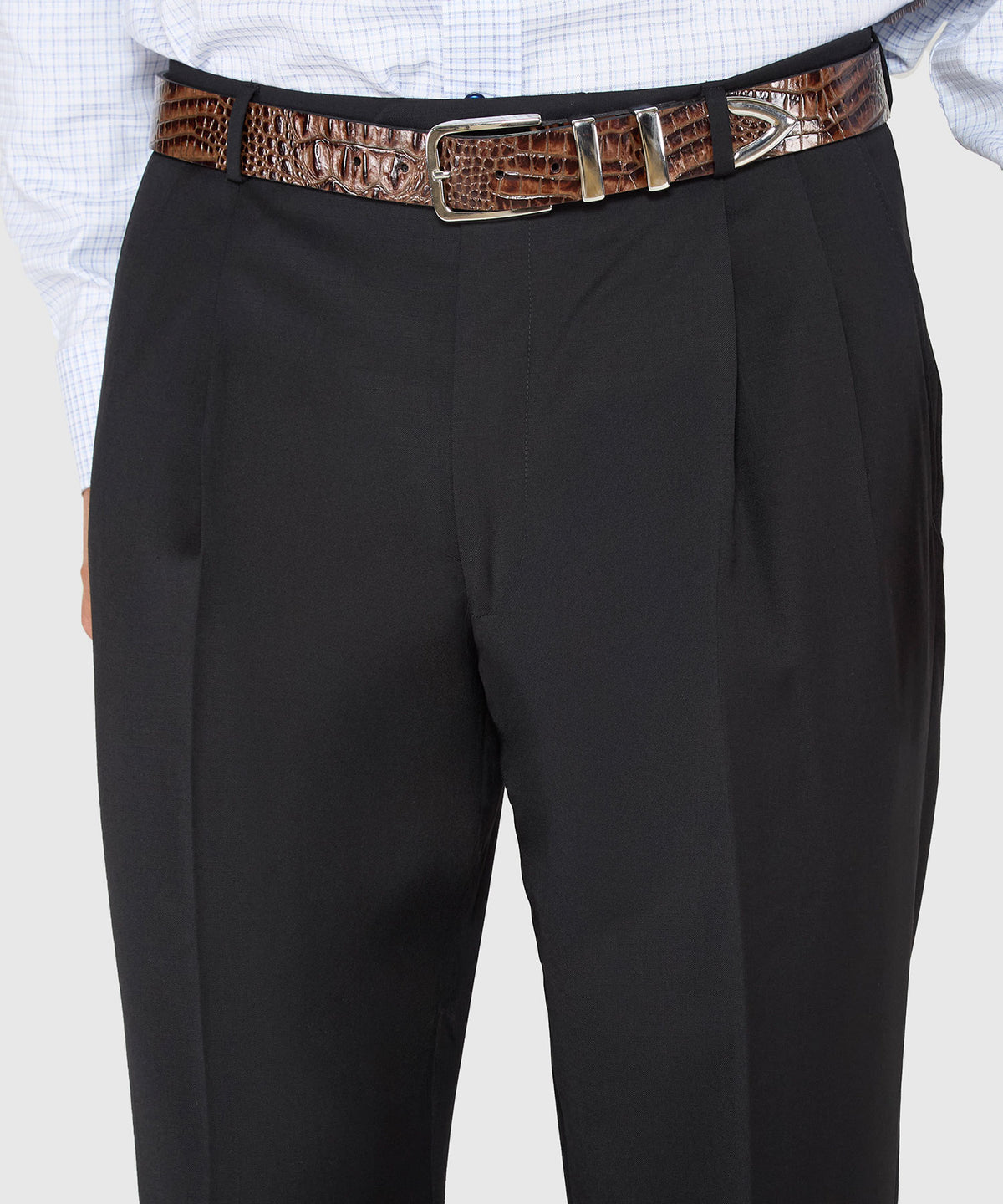 Ballin Pleated Gabardine Trousers, Men's Big & Tall