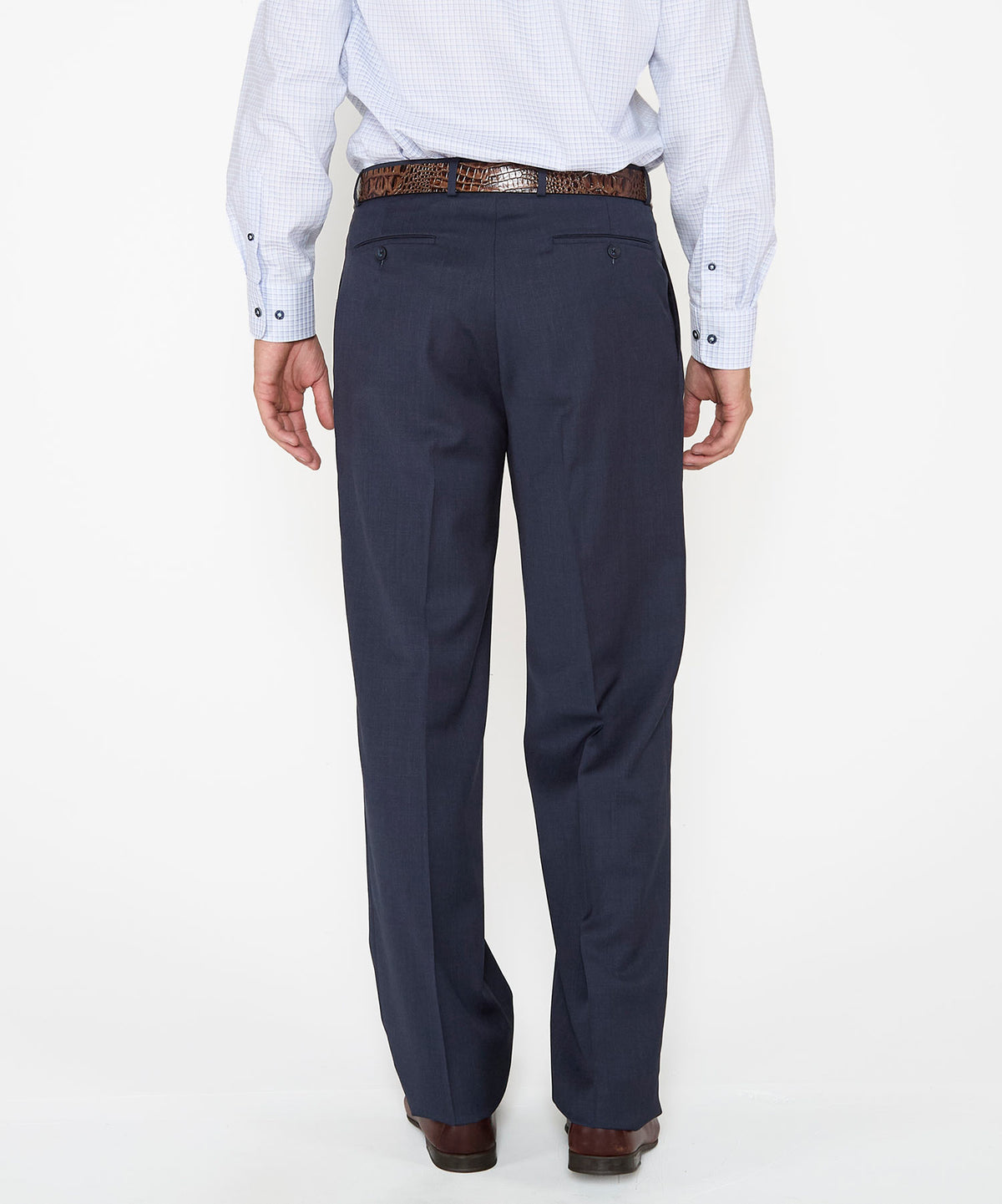 Ballin Pleated Gabardine Trousers, Men's Big & Tall