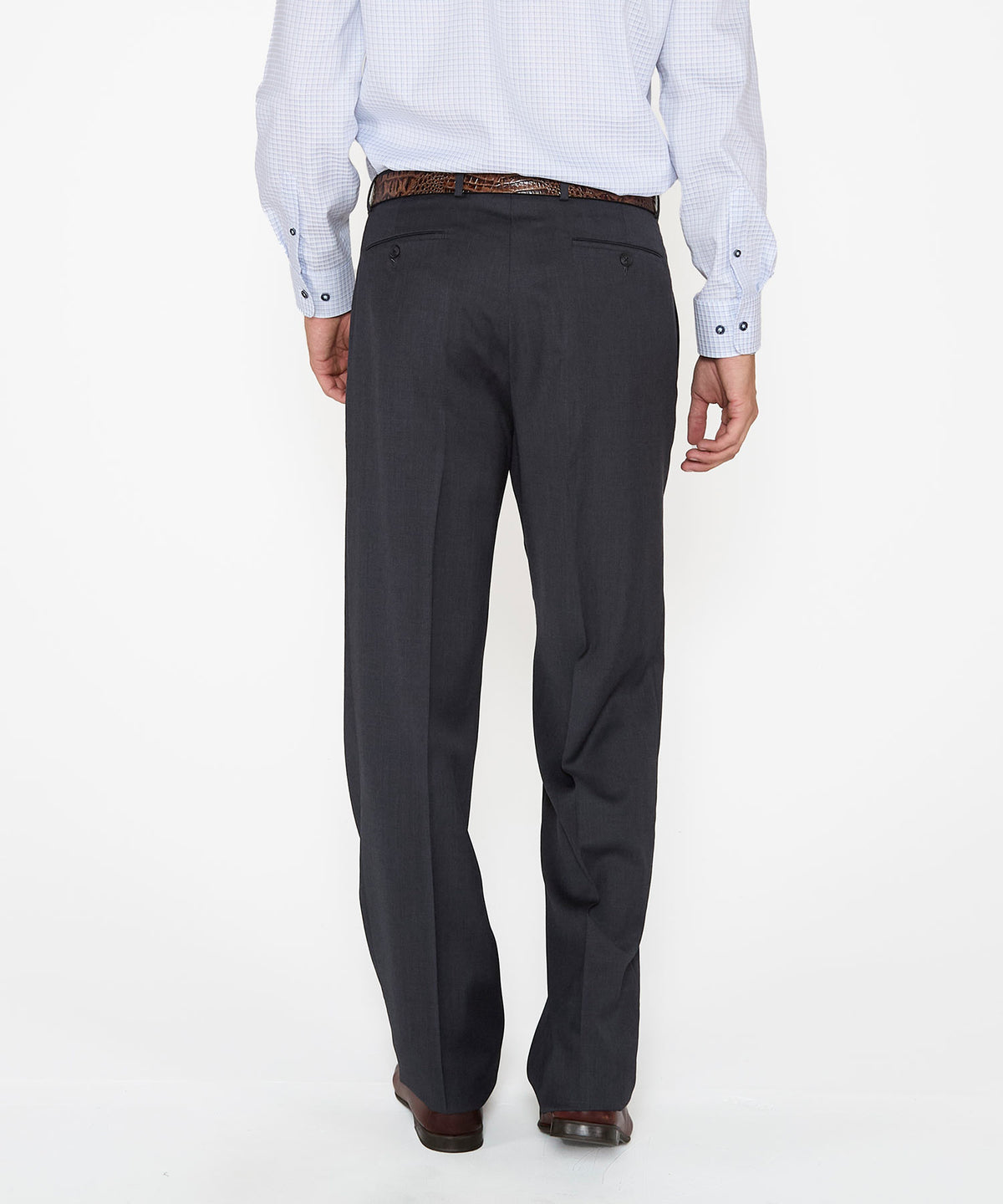 Ballin Pleated Gabardine Trousers, Men's Big & Tall