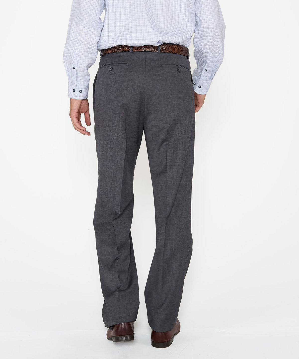 Ballin Pleated Gabardine Trousers, Men's Big & Tall