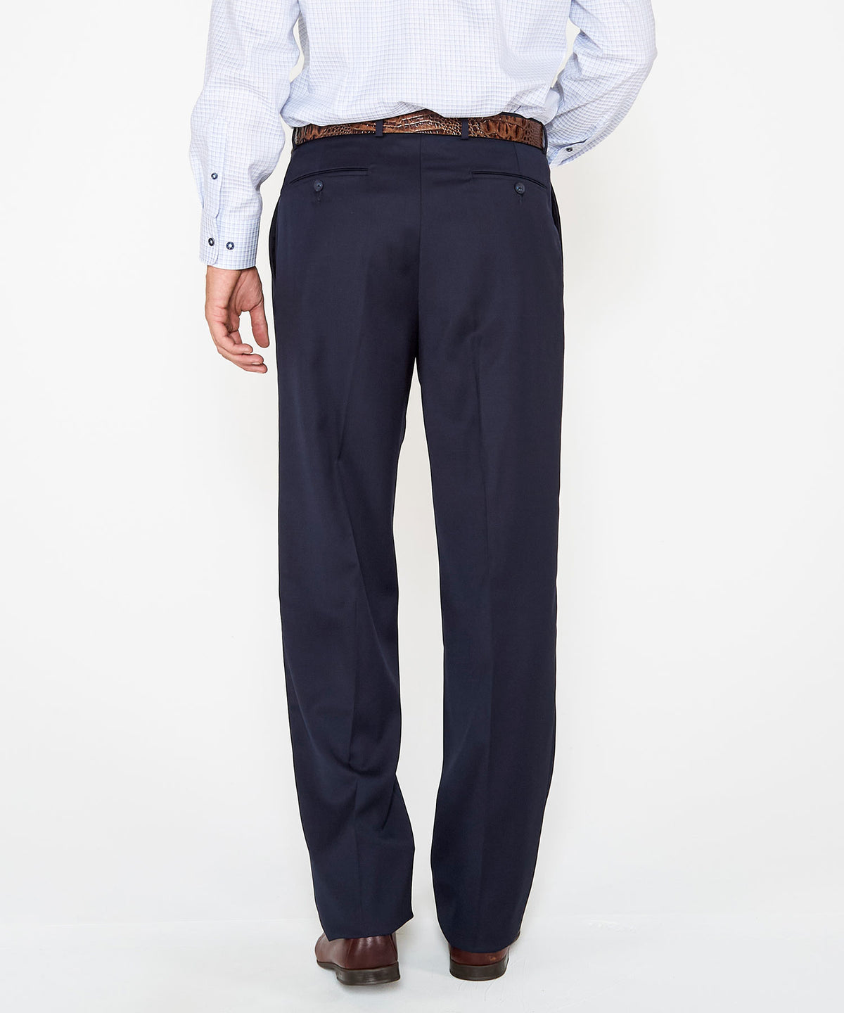 Ballin Pleated Gabardine Trousers, Men's Big & Tall