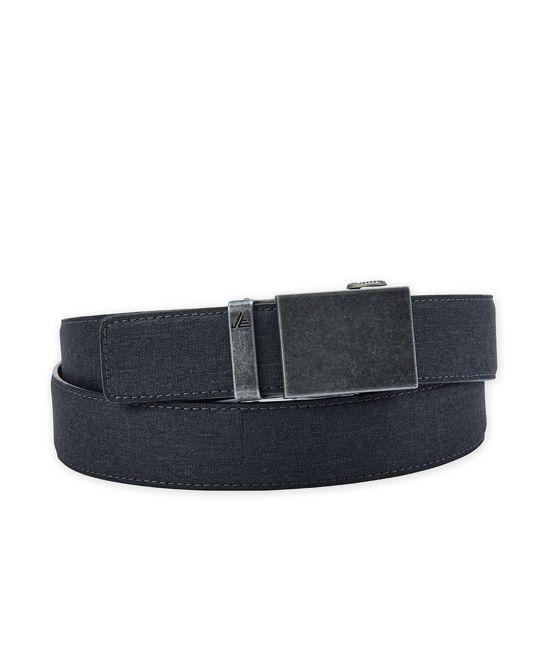 Slide Buckle Cotton Canvas Belt, Men's Big & Tall