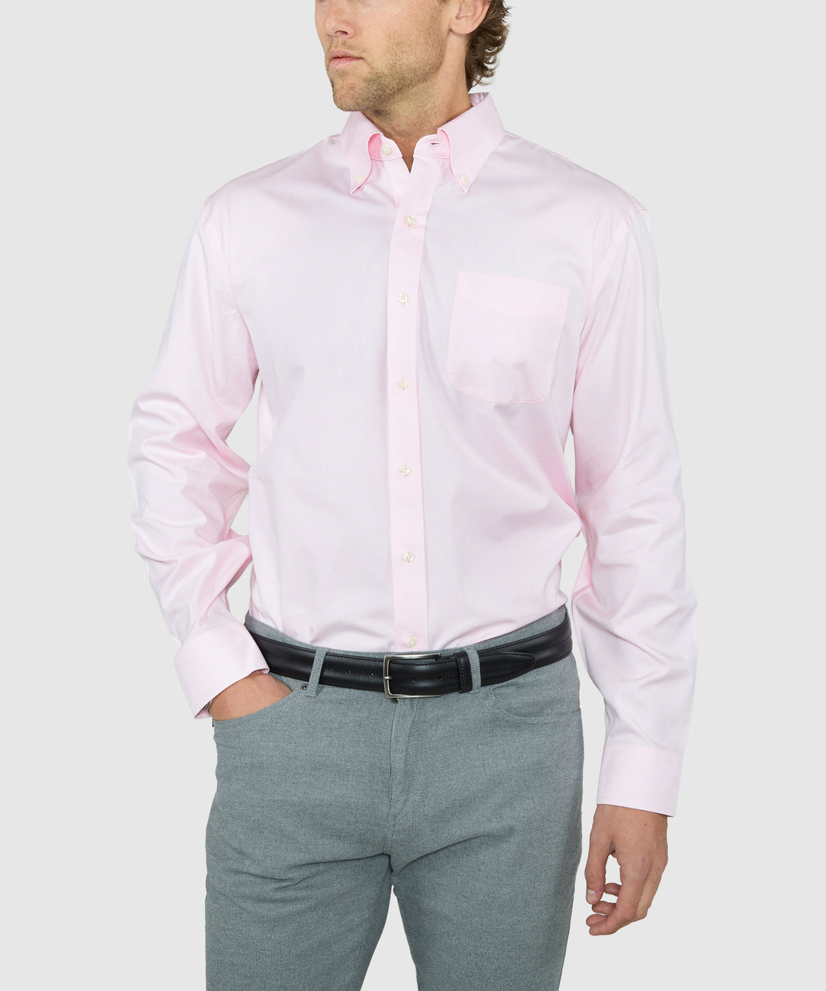 Wilkes & Riley Button-Down Dress Shirt, Men's Big & Tall