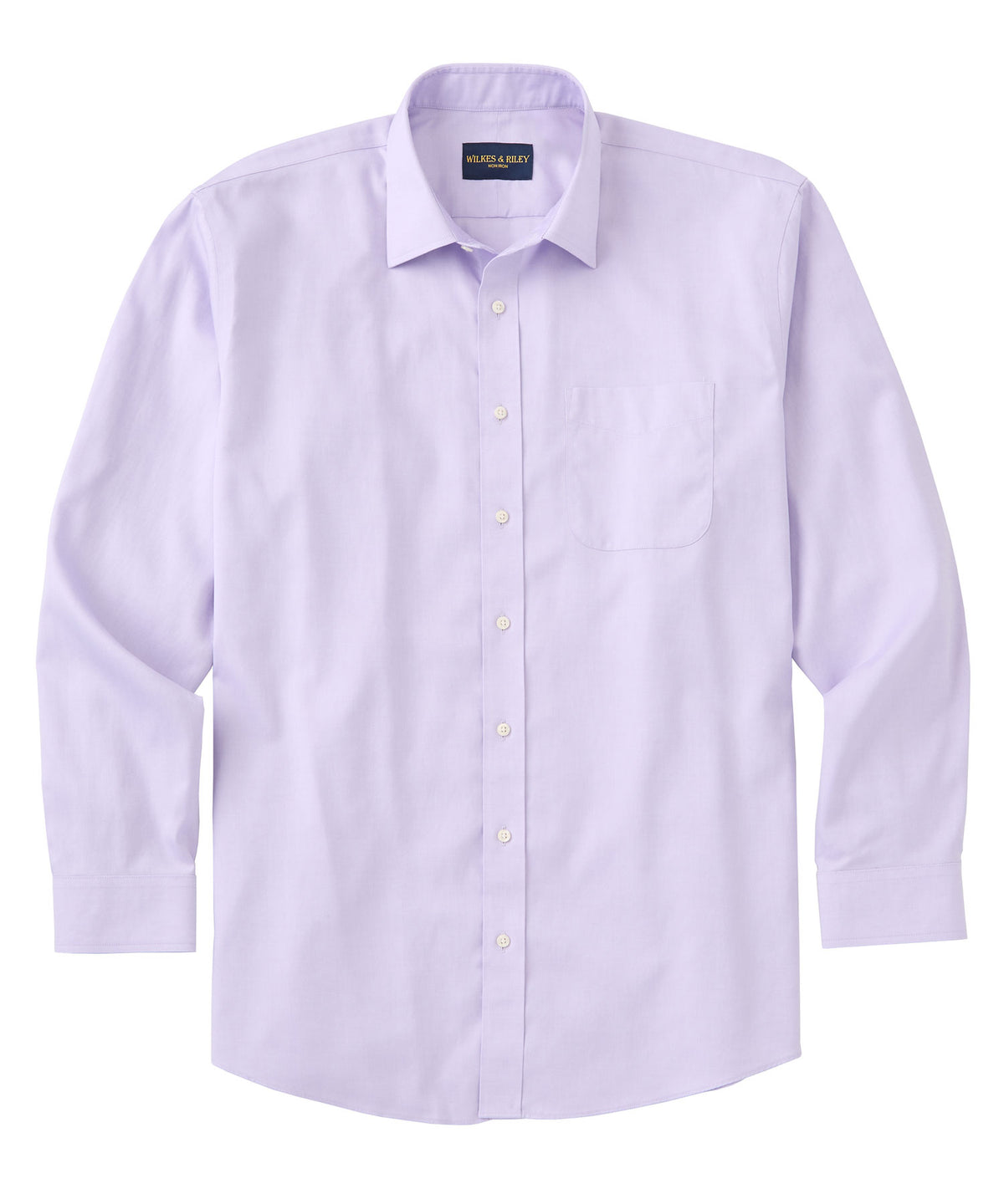 Wilkes &amp; Riley Tailored Fit Spread Collar Dress Shirt