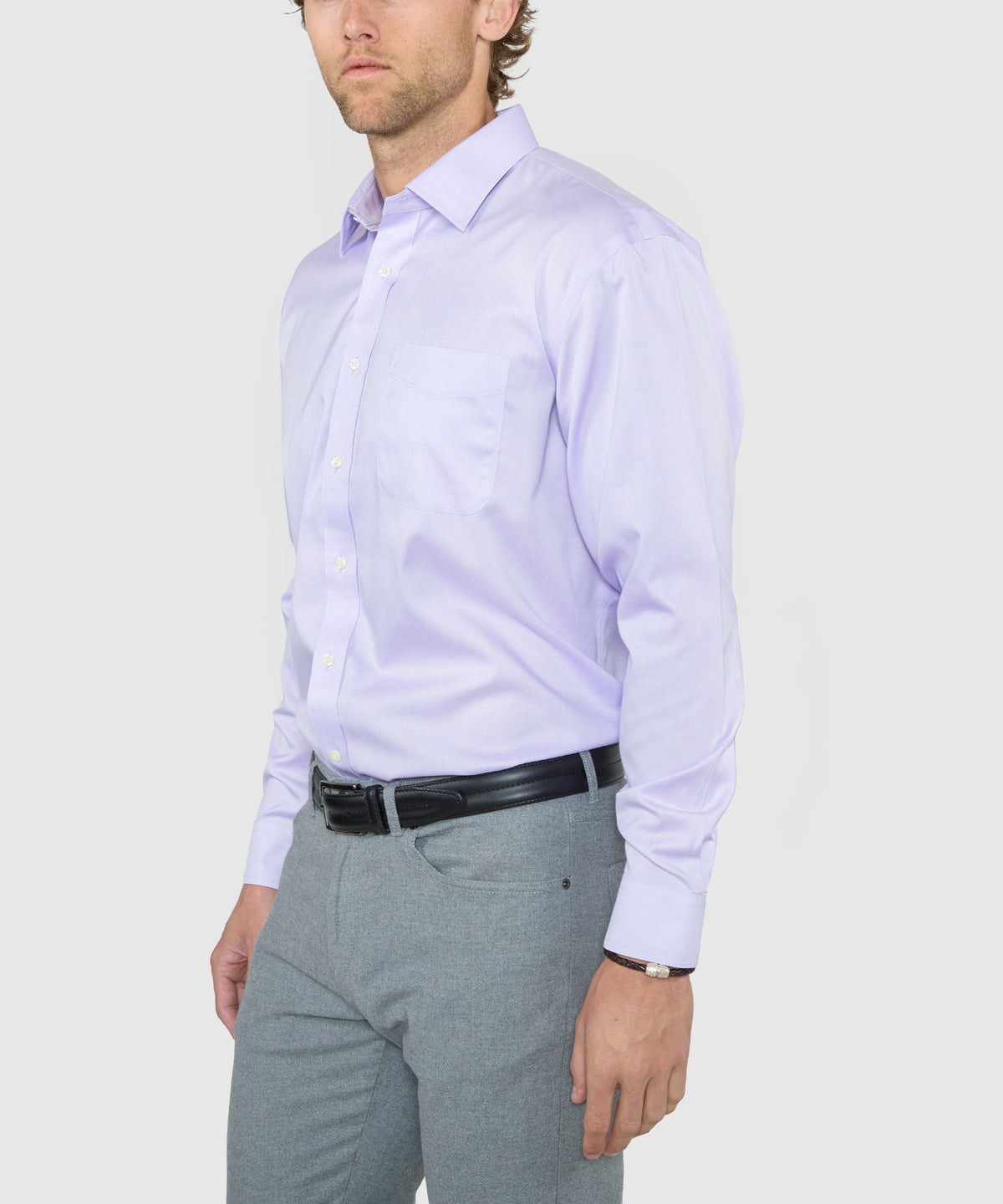 Wilkes & Riley Spread Collar Dress Shirt, Men's Big & Tall