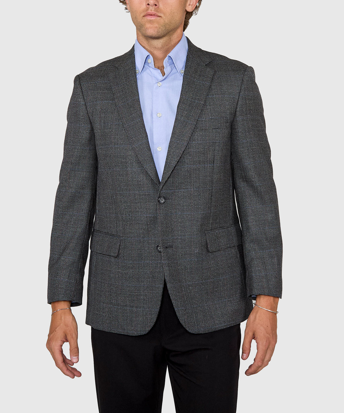 Westport 1989 Two-Button Plaid Sport Coat, Men's Big & Tall