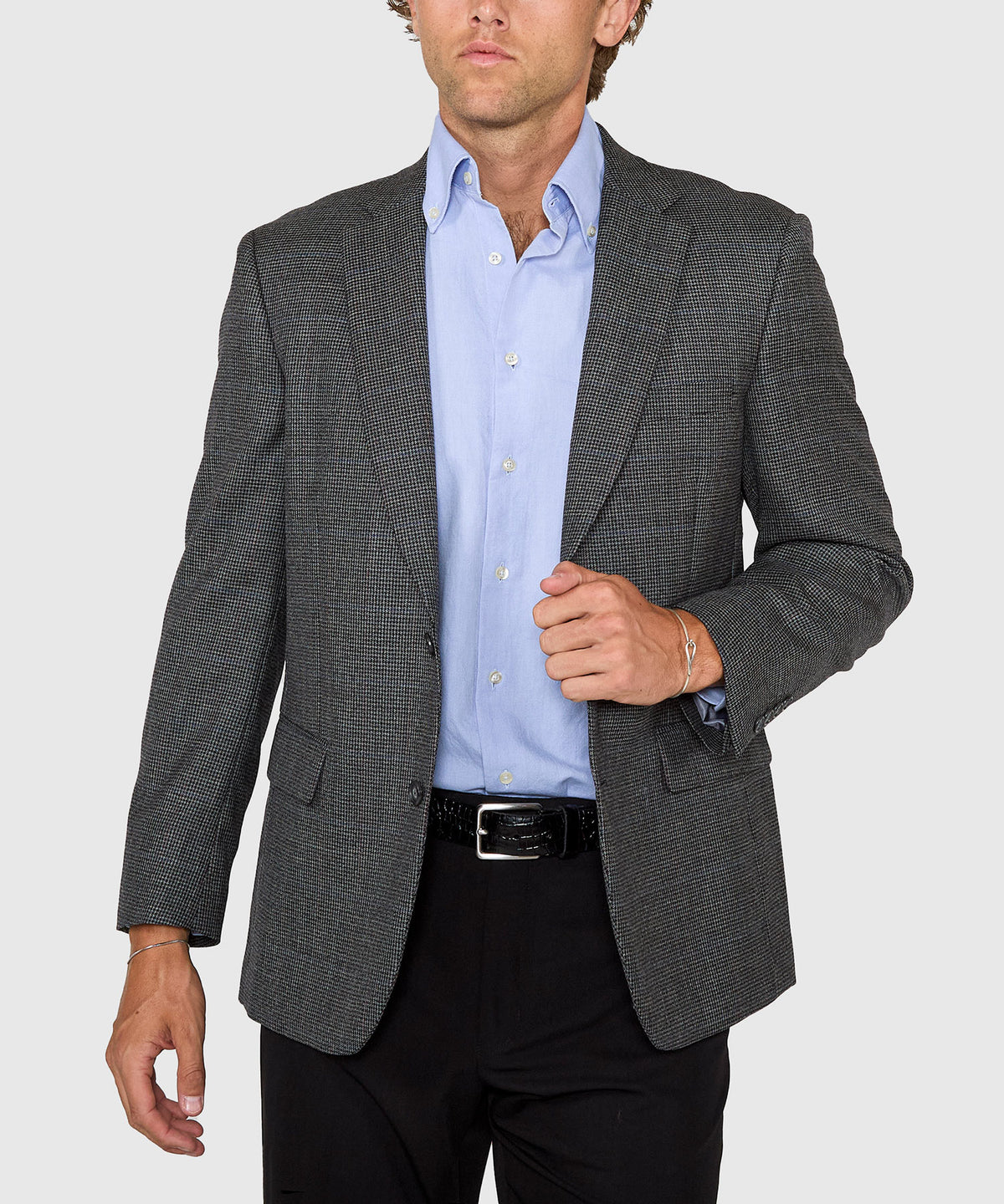 Westport 1989 Two-Button Plaid Sport Coat, Men's Big & Tall