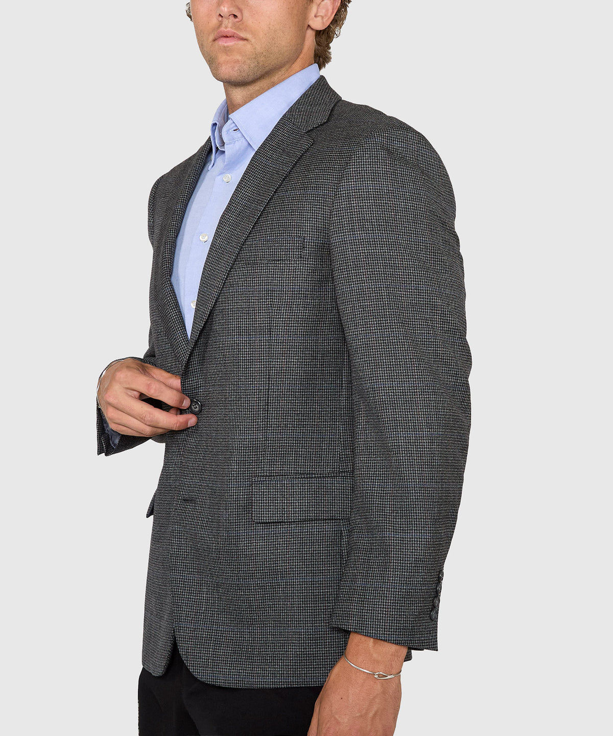 Westport 1989 Two-Button Plaid Sport Coat, Men's Big & Tall