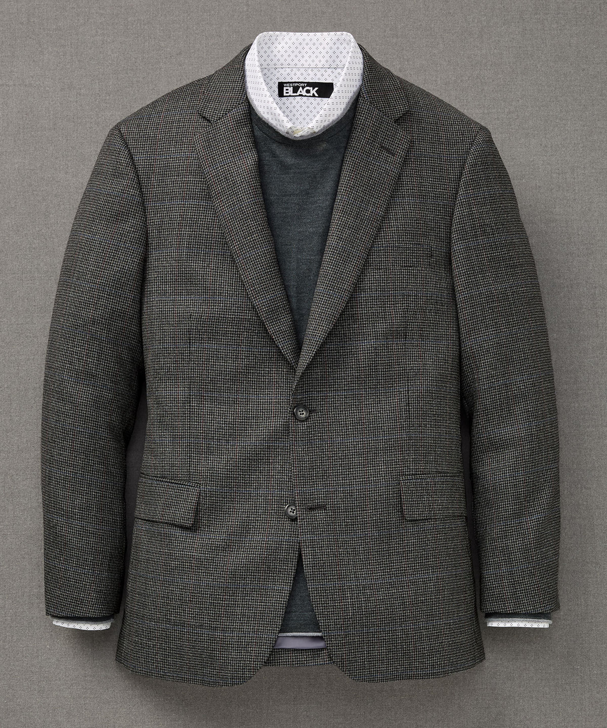 Westport 1989 Two-Button Plaid Sport Coat, Men's Big & Tall