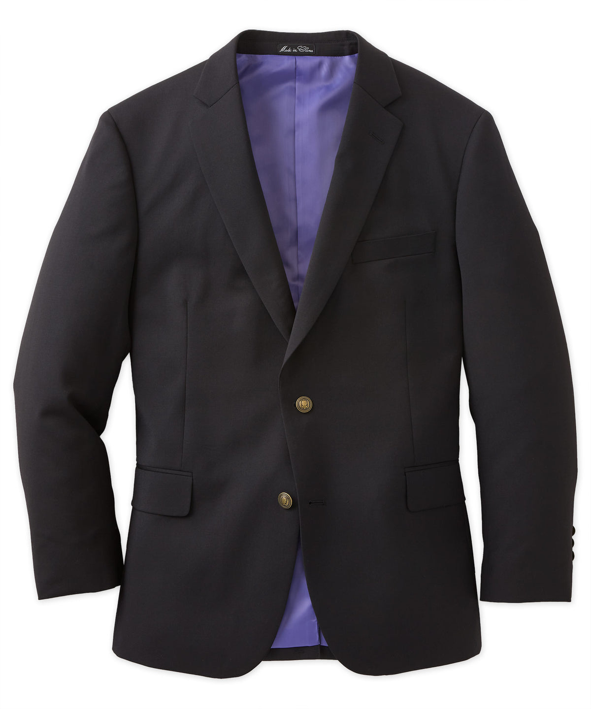 Blazer Westport 1989 a due bottoni in 100% lana, Men's Big & Tall