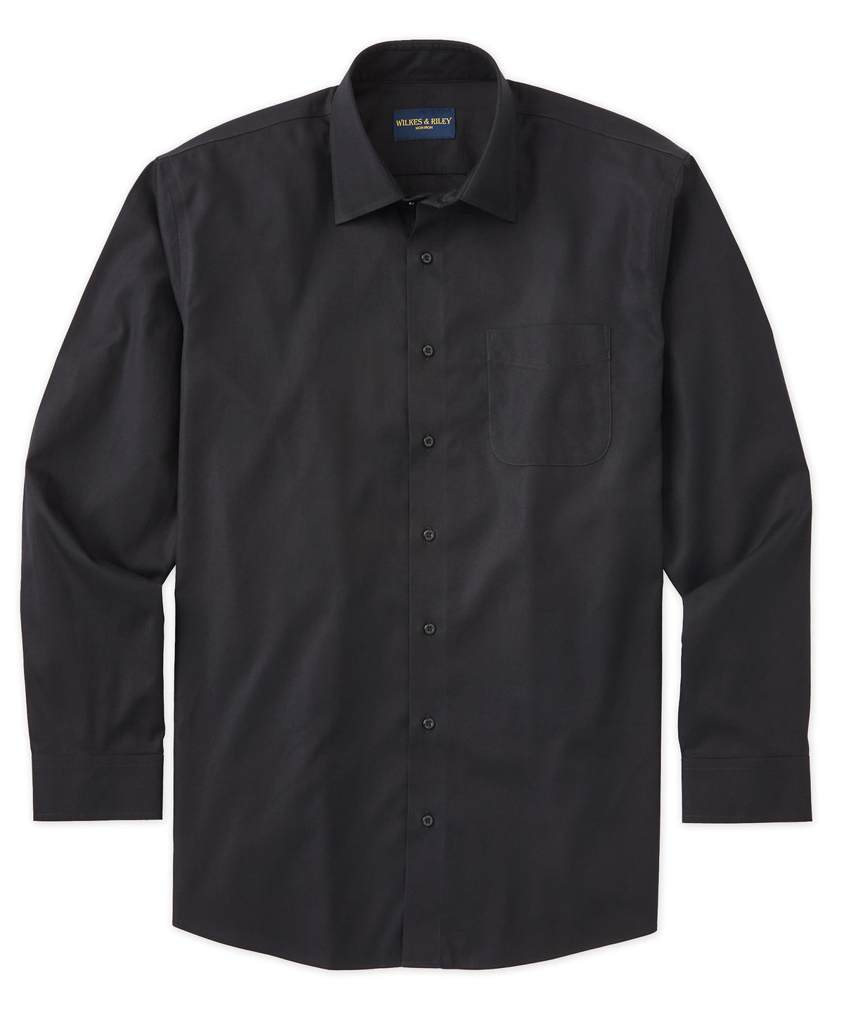 Wilkes &amp; Riley Poplin Spread Collar Dress Shirt