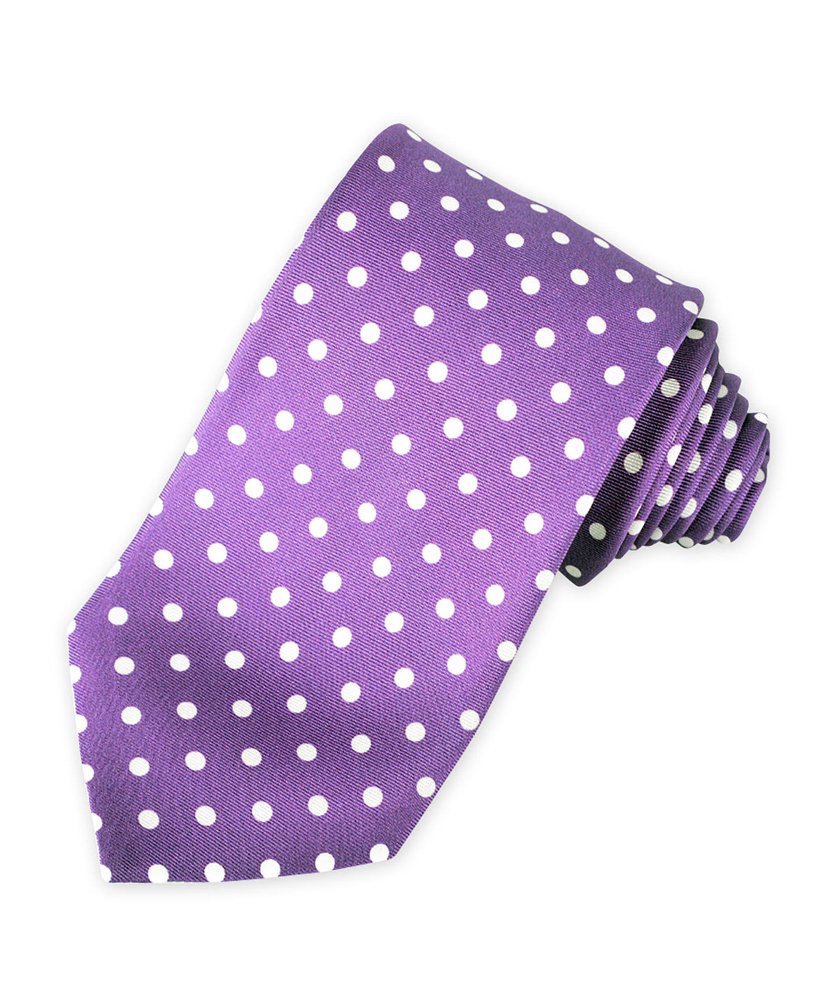 Westport Black Italian Silk Dot Tie, Men's Big & Tall