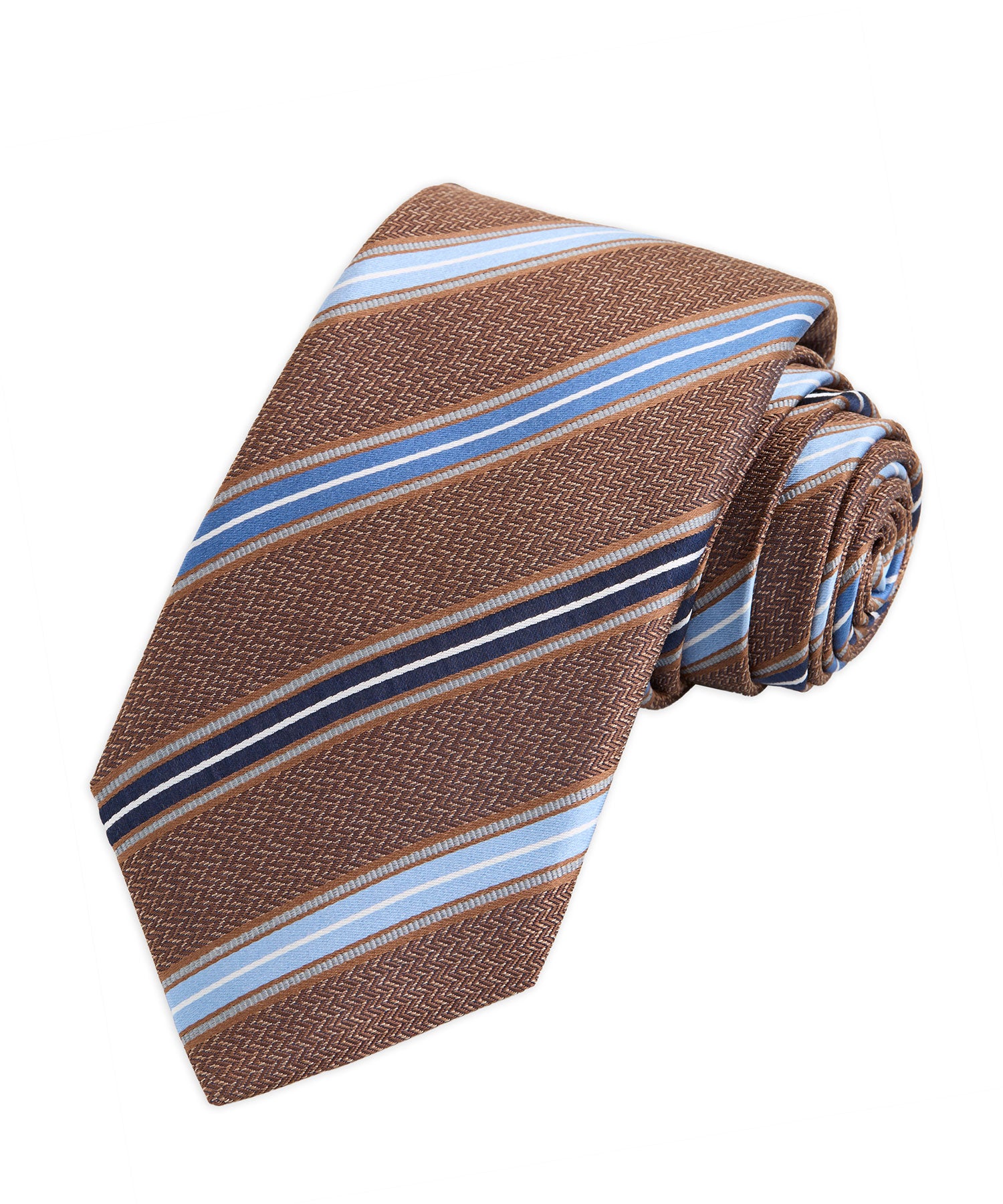 JZ Richards Tri-Color Stripe Tie, Men's Big & Tall