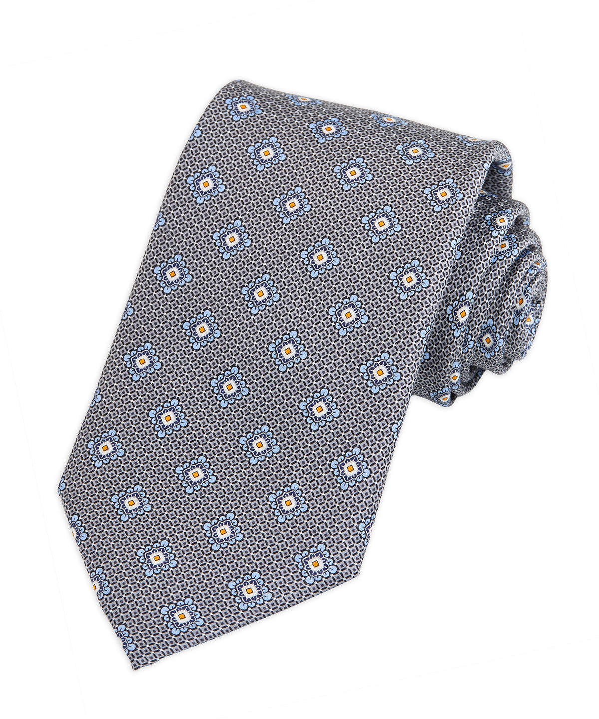 JZ Richards Chain Link Medallions Tie, Men's Big & Tall