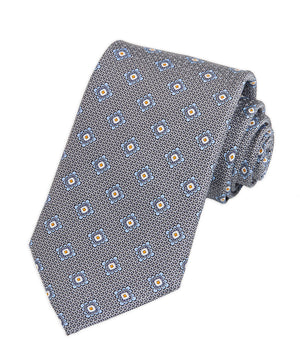 JZ Richards Chain Link Medallions Tie