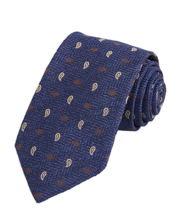 JZ Richards Neat Paisley Tie - Westport Big & Tall