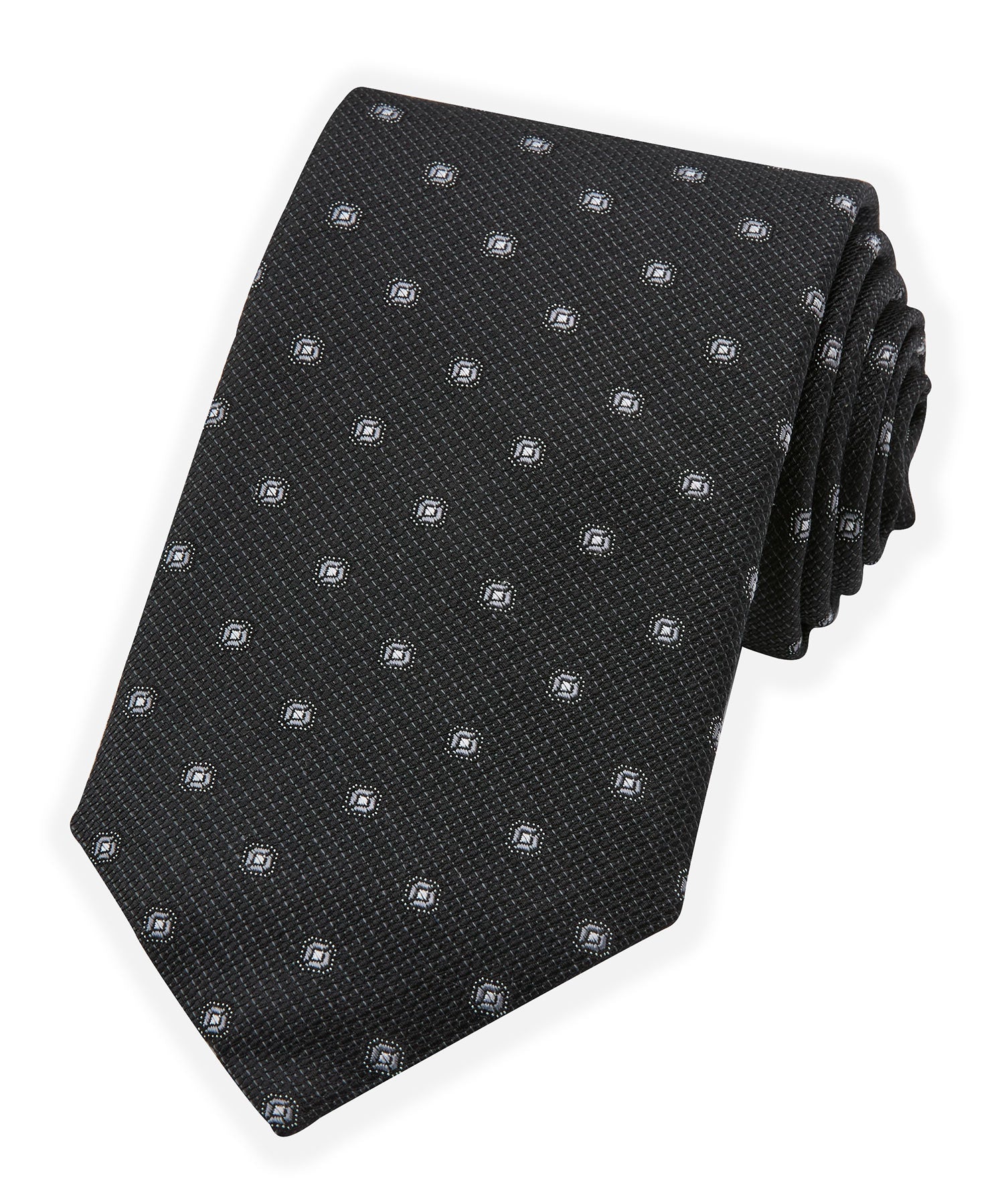 Cravatta con stampa scatola della collezione JZ Richards Boulder, Men's Big & Tall