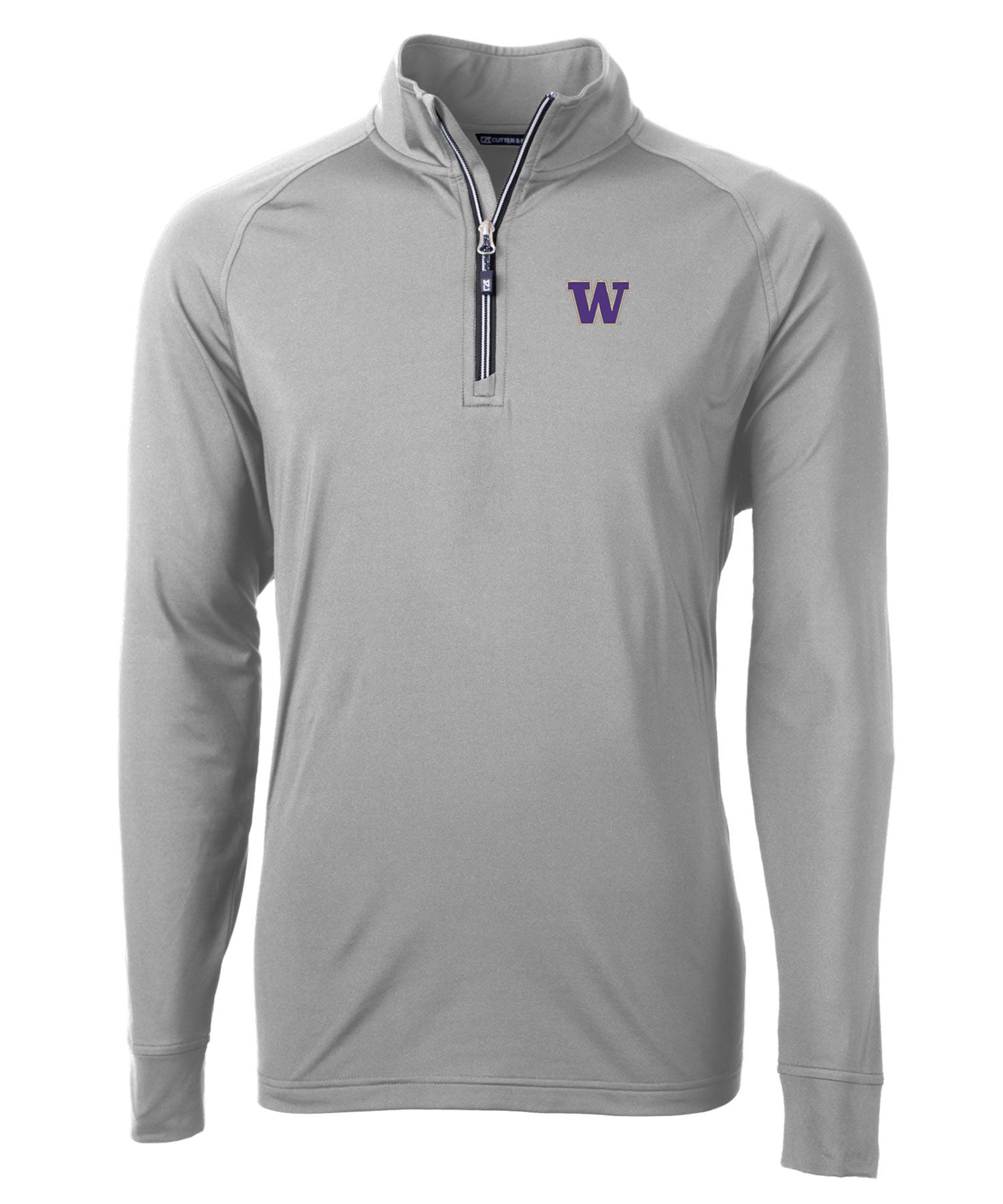 Cutter Buck University of Washington Huskies Long Sleeve Quarter Zip Westport Big Tall
