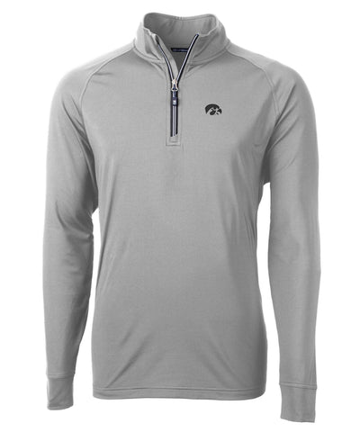 Cutter & Buck University of Iowa Hawkeyes Long Sleeve Quarter-Zip Pullover, Men's Big & Tall
